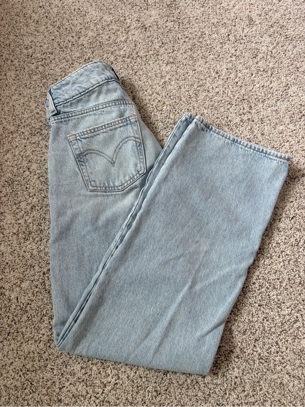 Levi's Light Blue Women's Straight Leg Jeans